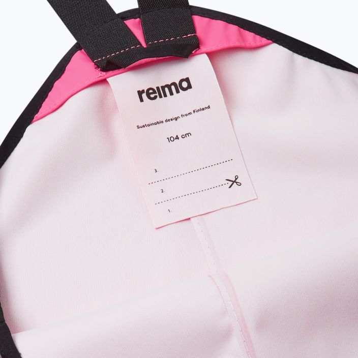 Spodnie przeciwdeszczowe dziecięce Reima Lammikko candy pink 3