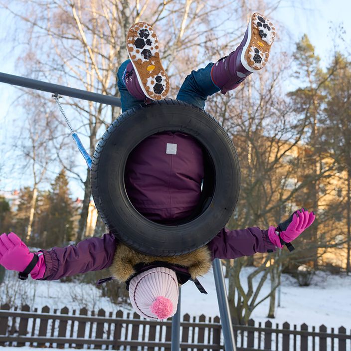 Rękawice narciarskie dziecięce Reima Tartu magenta purple 8