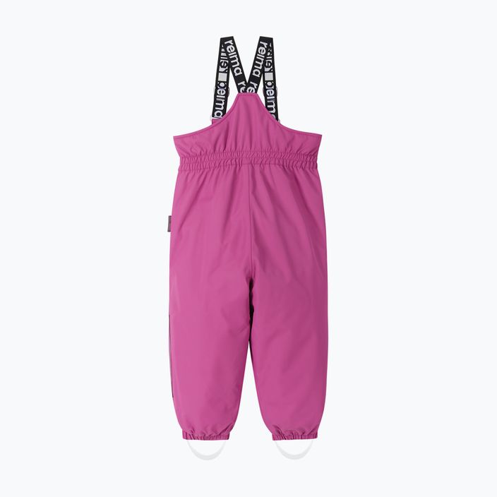 Spodnie narciarskie dziecięce Reima Stockholm magenta purple 2