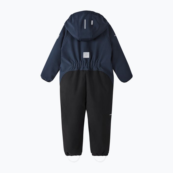 Kombinezon softshell dziecięcy Reima Mjosa navy 2