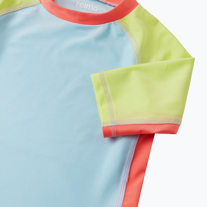 Koszulka do pływania dziecięca Reima Joonia light turquoise 3