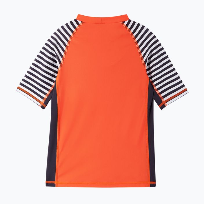 Koszulka do pływania dziecięca Reima Uiva red orange 2