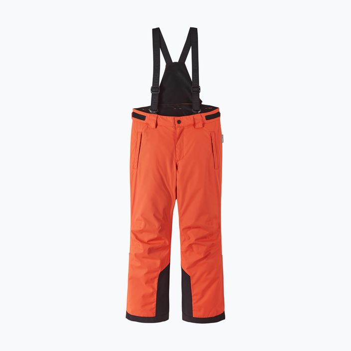 Spodnie narciarskie dziecięce Reima Wingon red orange