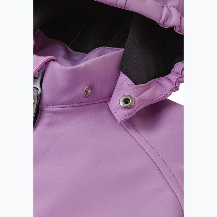 Kombinezon softshell dziecięcy Reima Mjosa lilac pink 5