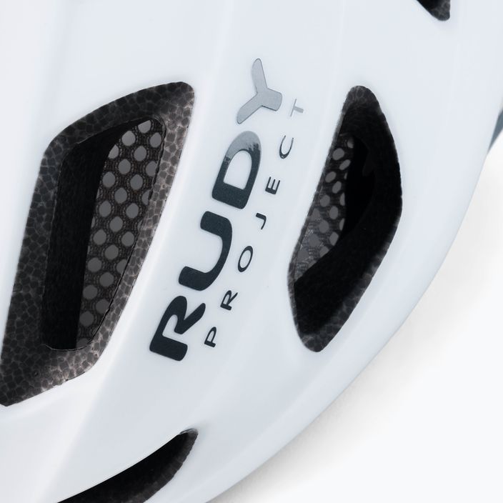 Kask rowerowy Rudy Project Strym white stealth matte 7