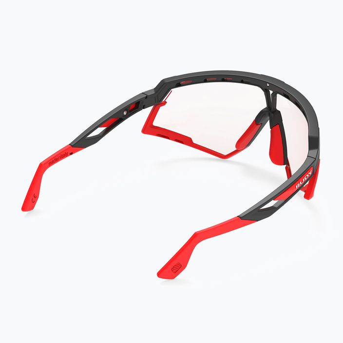 Okulary przeciwsłoneczne Rudy Project Defender black matte/red/impactx photochromic 2 red 6