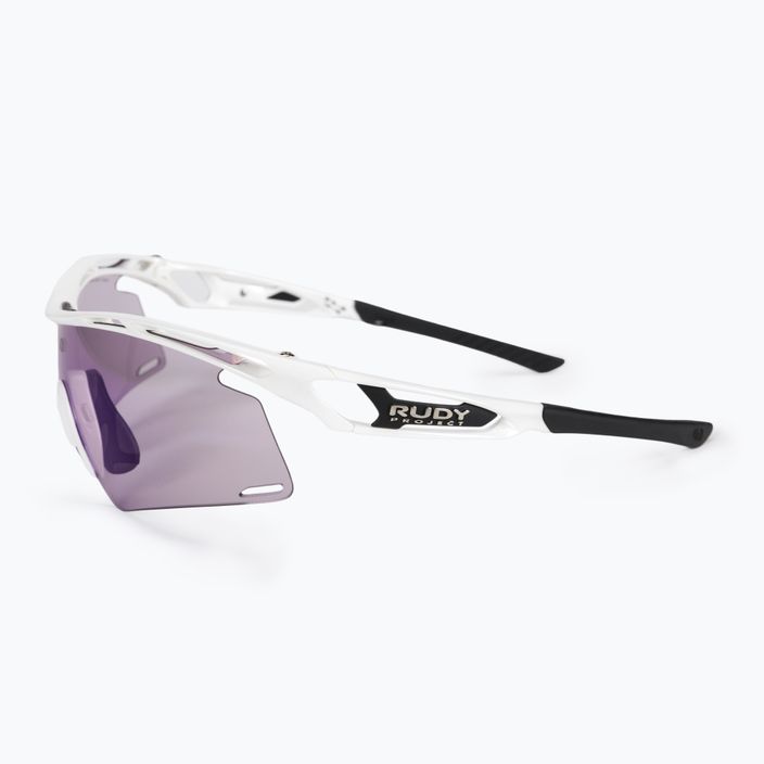 Okulary przeciwsłoneczne Rudy Project Tralyx + white gloss/impactx photochromic 2 laser purple 4