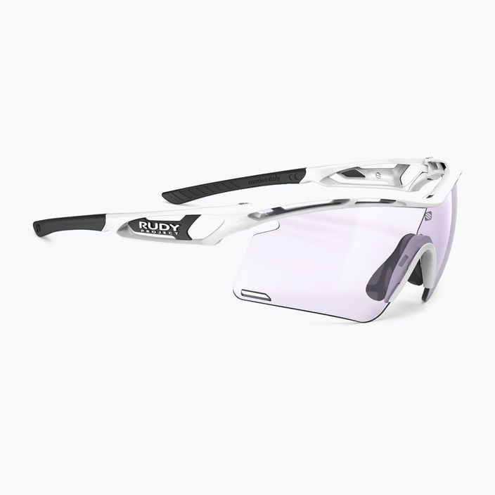 Okulary przeciwsłoneczne Rudy Project Tralyx + white gloss/impactx photochromic 2 laser purple 6