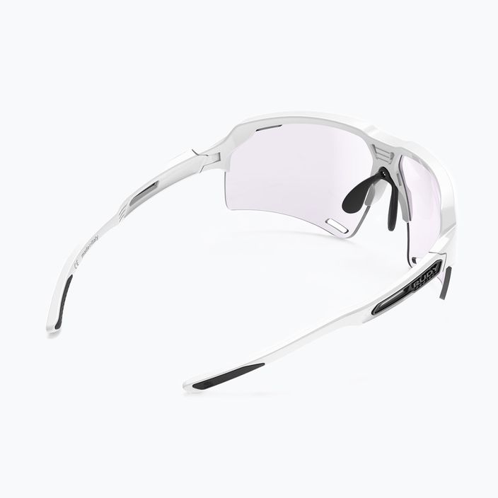 Okulary przeciwsłoneczne Rudy Project Deltabeat white gloss/impactx photochromic 2 laser purple 9