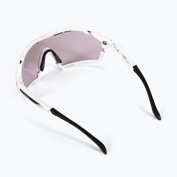 Okulary przeciwsłoneczne Rudy Project Cutline white gloss/impactx photochromic 2 laser purple 2