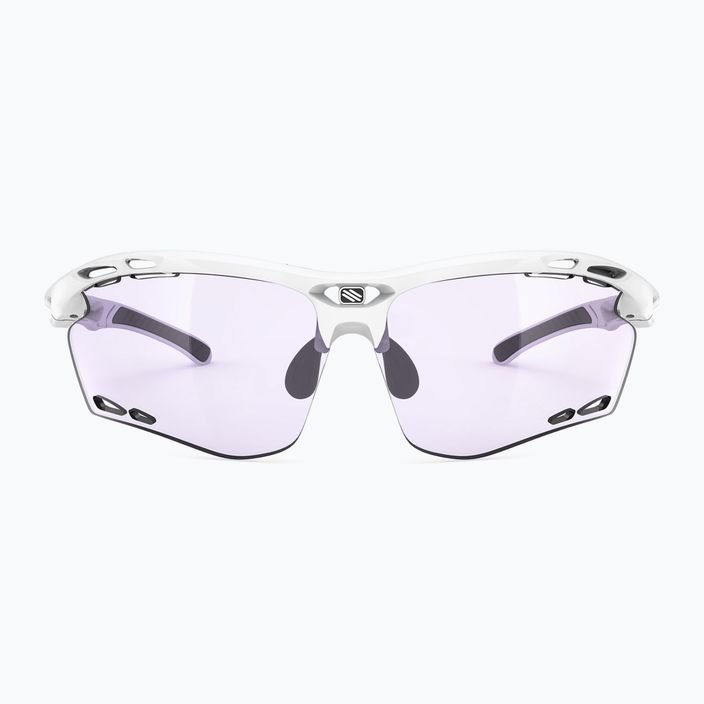 Okulary przeciwsłoneczne Rudy Project Propulse white glossy/impactx photochromic 2 laser purple 2