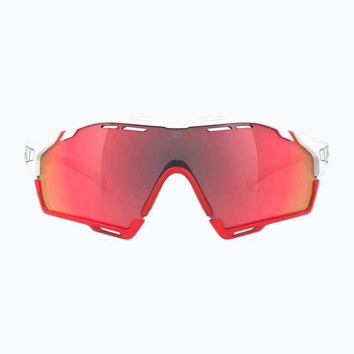 Okulary przeciwsłoneczne Rudy Project Cutline white matte/multilaser red 2