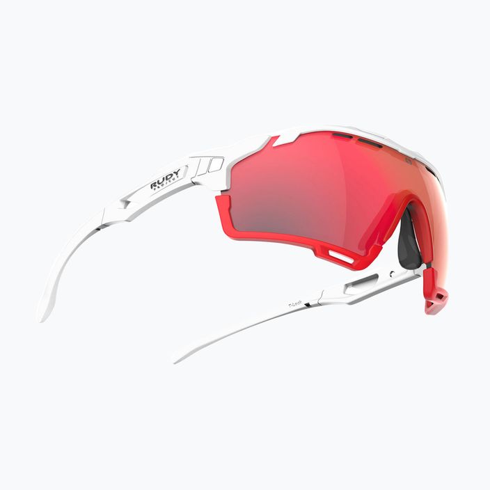 Okulary przeciwsłoneczne Rudy Project Cutline white matte/multilaser red 3
