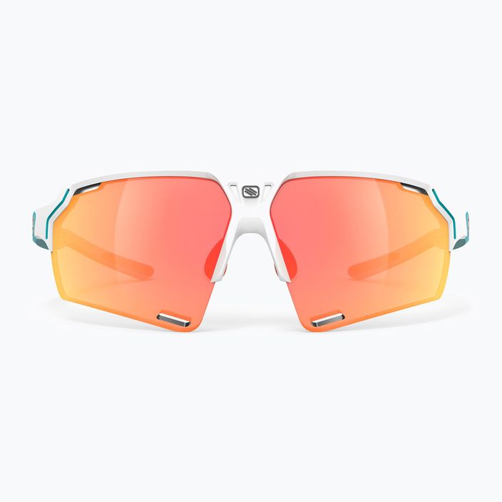 Okulary przeciwsłoneczne Rudy Project Deltabeat white emerald matte/multilaser orange 8