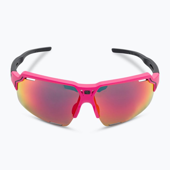 Okulary przeciwsłoneczne Rudy Project Deltabeat pink fluo/black matte/multilaser red 3