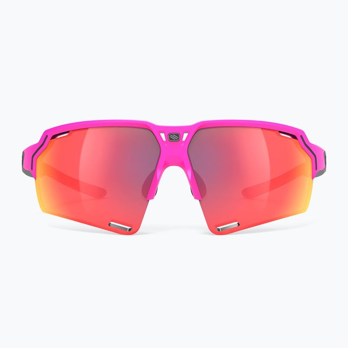 Okulary przeciwsłoneczne Rudy Project Deltabeat pink fluo/black matte/multilaser red 8