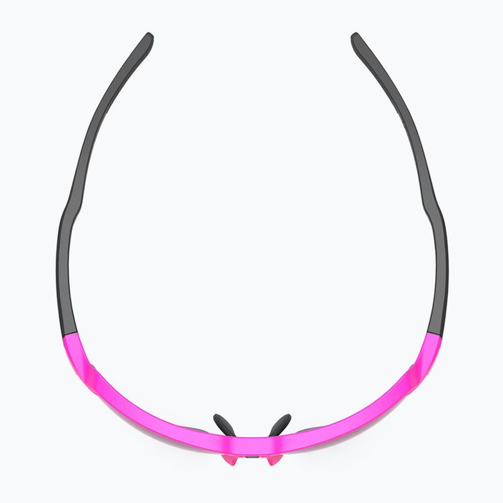 Okulary przeciwsłoneczne Rudy Project Deltabeat pink fluo/black matte/multilaser red 11