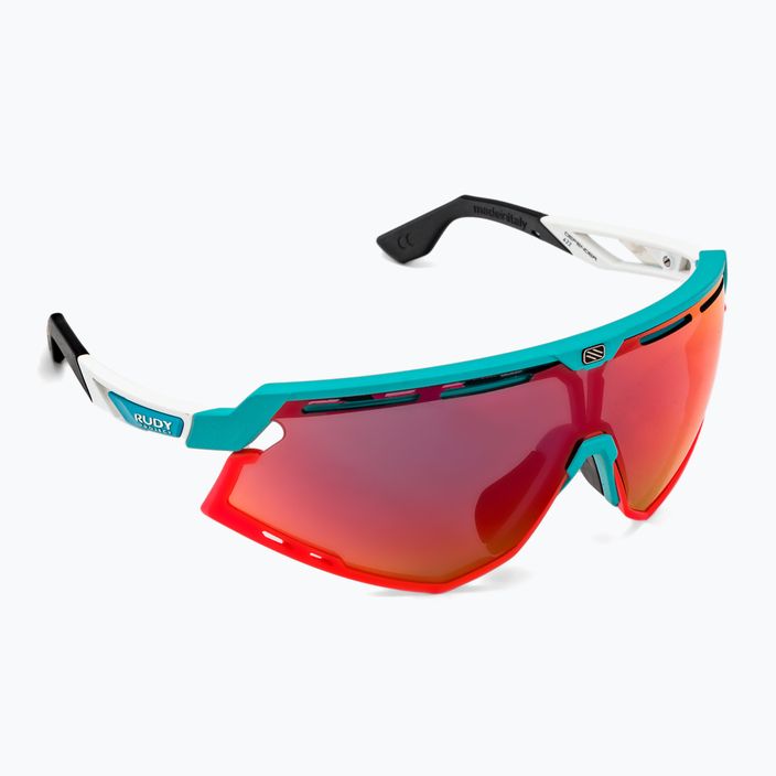 Okulary przeciwsłoneczne Rudy Project Defender emerald white matte/multilaser red