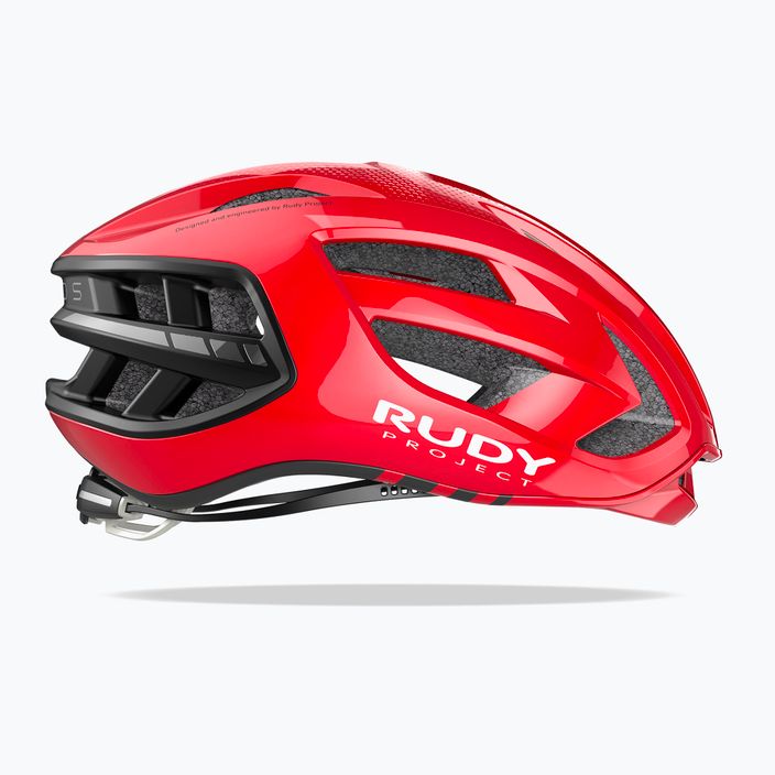 Kask rowerowy Rudy Project Egos red comet/black shiny 4