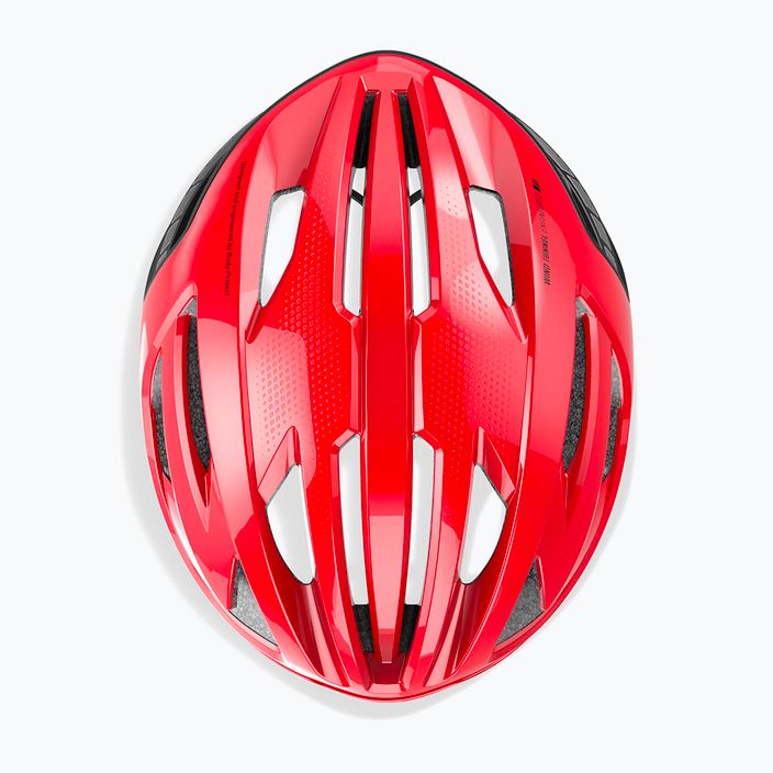 Kask rowerowy Rudy Project Egos red comet/black shiny 7