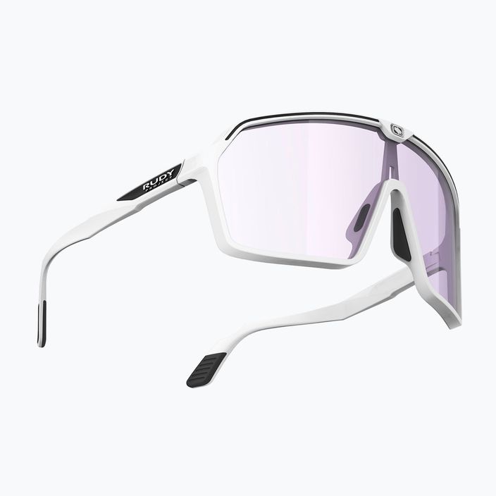 Okulary przeciwsłoneczne Rudy Project Spinshield white matte/impactx photochromatic 2 laser purple 4