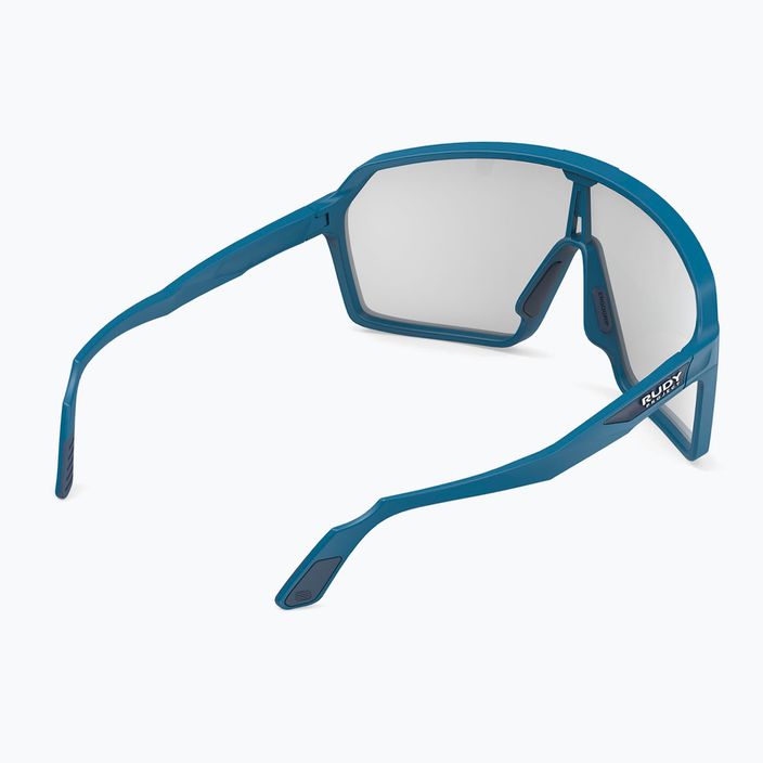 Okulary przeciwsłoneczne Rudy Project Spinshield pacific blue matte/imp pchotochromatic 2 laser balck 5