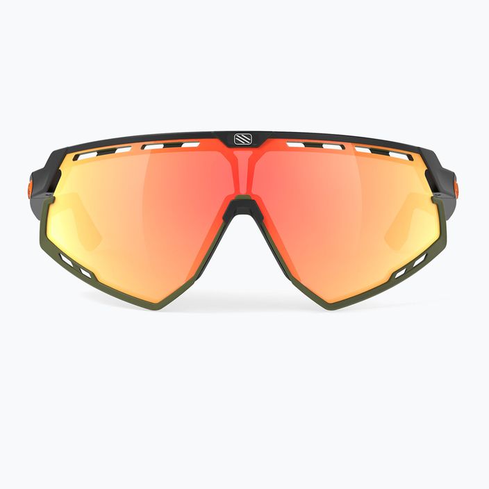 Okulary przeciwsłoneczne Rudy Project Defender black matte/olive orange/multilaser orange 2