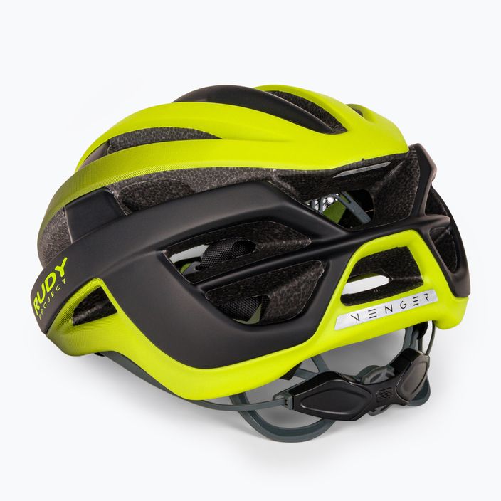 Kask rowerowy Rudy Project Venger Road yellow fluo/black matte 7