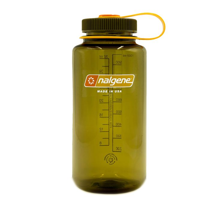 Butelka turystyczna Nalgene Wide Mouth Sustain 1000 ml olive 2