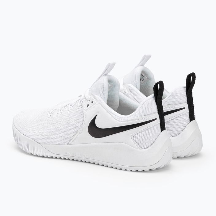 Buty do siatkówki damskie Nike Air Zoom Hyperace 2 white/black 3
