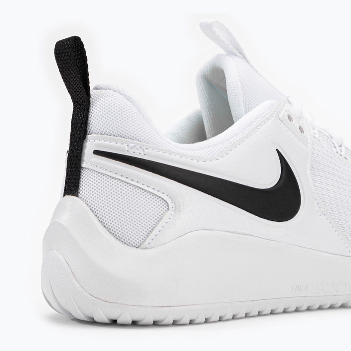 Buty do siatkówki damskie Nike Air Zoom Hyperace 2 white/black 8