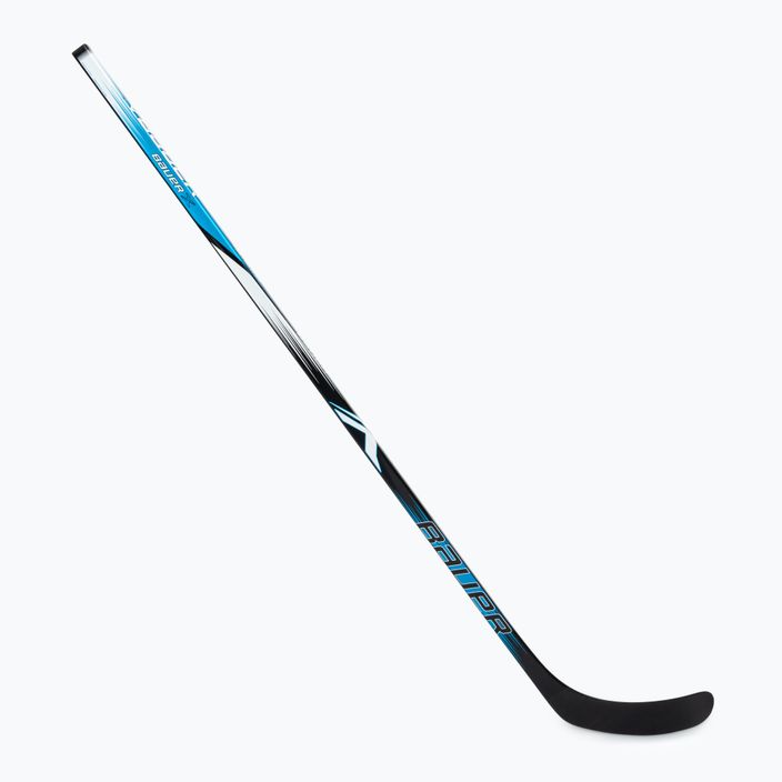 Kij hokejowy Bauer X Series Grip Sr F80 black/white/blue