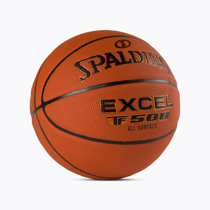 Piłka do koszykówki Spalding TF-500 Excel pomarańczowa 2