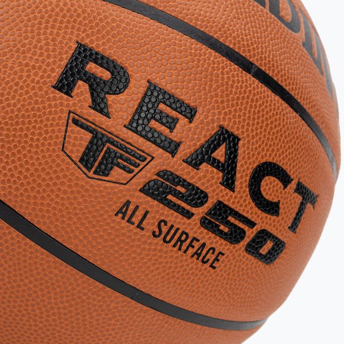 Piłka do koszykówki Spalding React TF-250  rozmiar 7 3