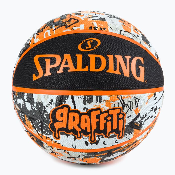Piłka do koszykówki Spalding Graffiti pomarańczowa rozmiar 7