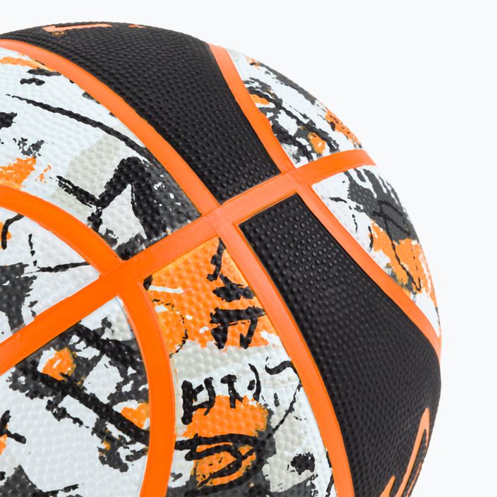 Piłka do koszykówki Spalding Graffiti pomarańczowa rozmiar 7 3