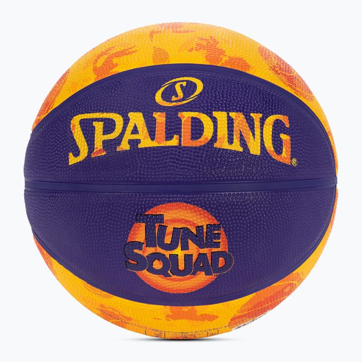 Piłka do koszykówki Spalding Tune Squad pomarańczowa/fioletowa rozmiar 5