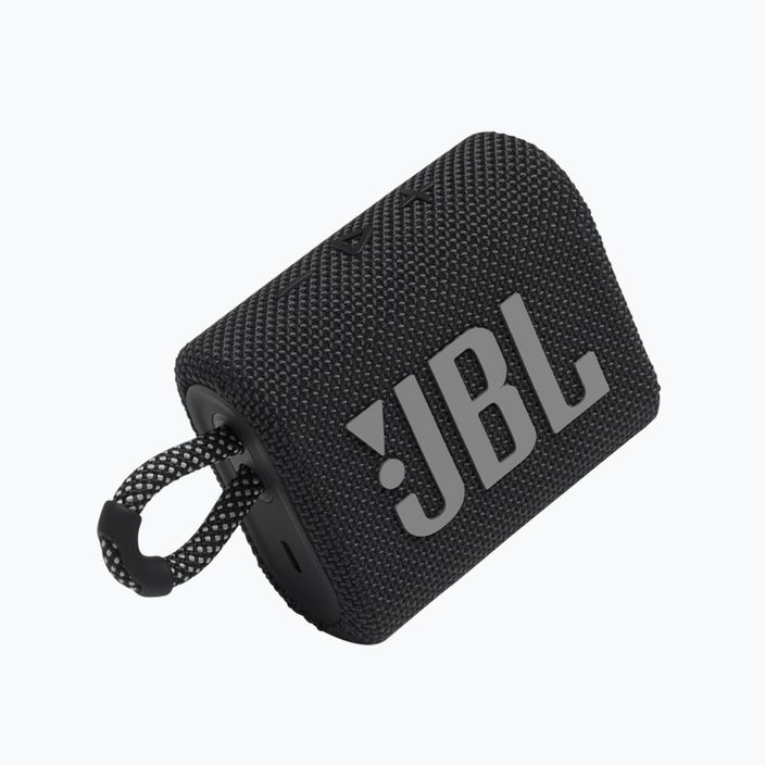 Głośnik mobilny JBL GO 3 czarny JBLGO3BLK 3