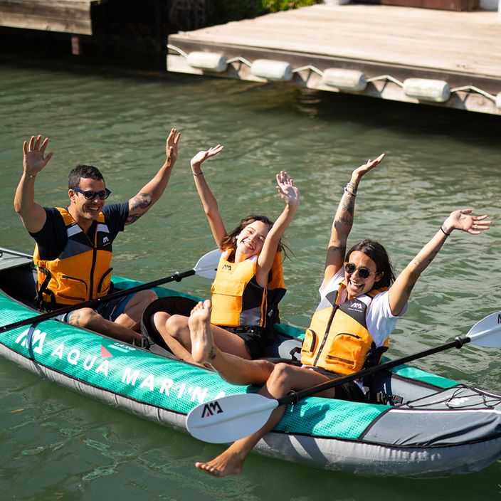 Kajak pompowany 3-osobowy Aqua Marina Laxo Recreational Kayak 12'6" 9