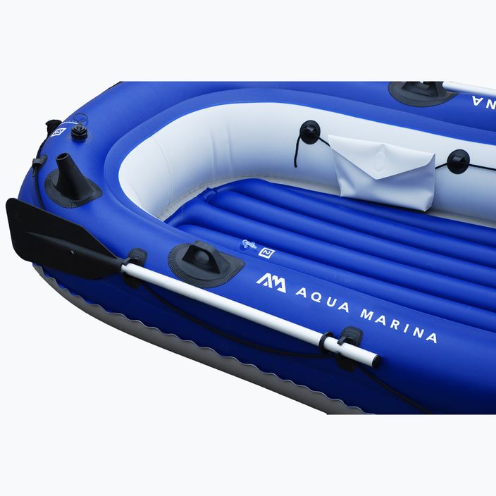 Ponton 3-osobowy z silnikiem Aqua Marina Wildriver blue 4