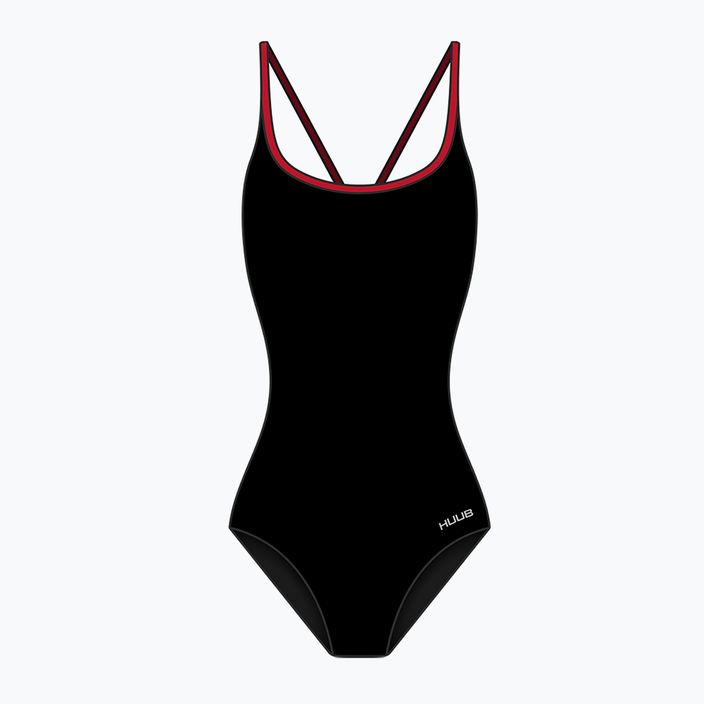 Strój pływacki jednoczęściowy damski HUUB Original Costume black 4