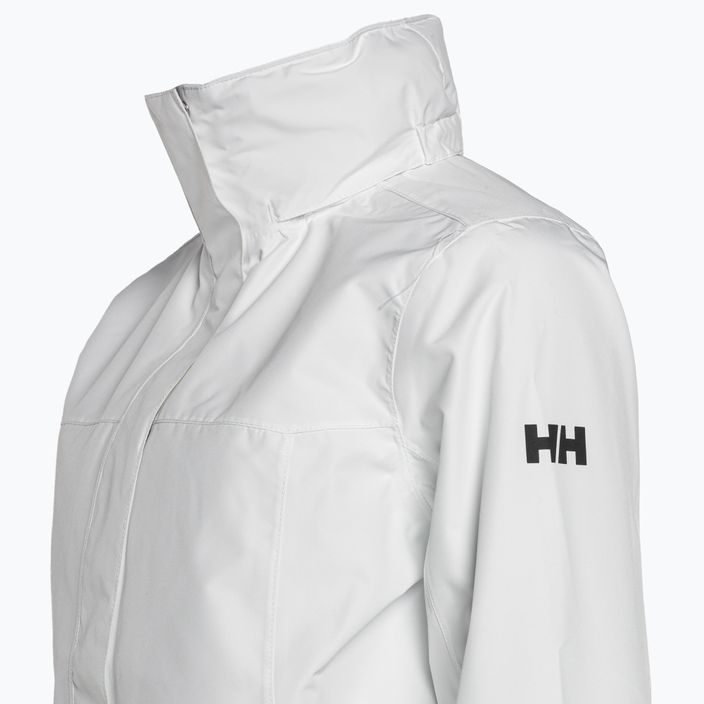 Płaszcz przeciwdeszczowy damski Helly Hansen Aden Long Coat white 3