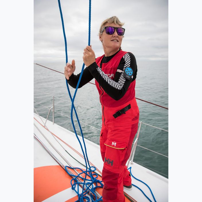 Kombinezon żeglarski damski Helly Hansen Aegir Race Salopette alert red 3
