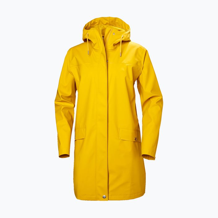 Płaszcz przeciwdeszczowy damski Helly Hansen Moss Rain Coat essential yellow 5