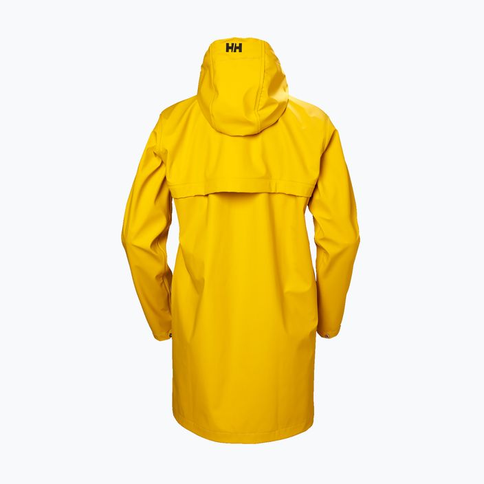 Płaszcz przeciwdeszczowy damski Helly Hansen Moss Rain Coat essential yellow 6