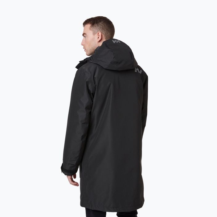 Płaszcz przeciwdeszczowy męski Helly Hansen Rigging Coat black 2