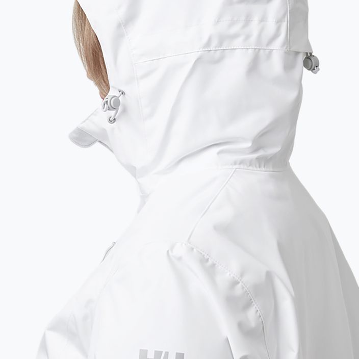 Płaszcz przeciwdeszczowy damski Helly Hansen Lisburn Raincoat white 4