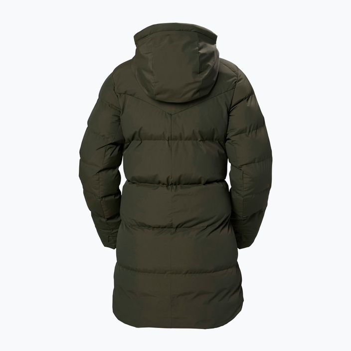 Płaszcz puchowy damski Helly Hansen Adore Puffy Parka utility green 2