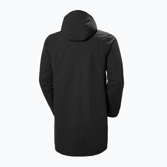 Płaszcz zimowy męski Helly Hansen Mono Material Insulated Rain Coat black 7