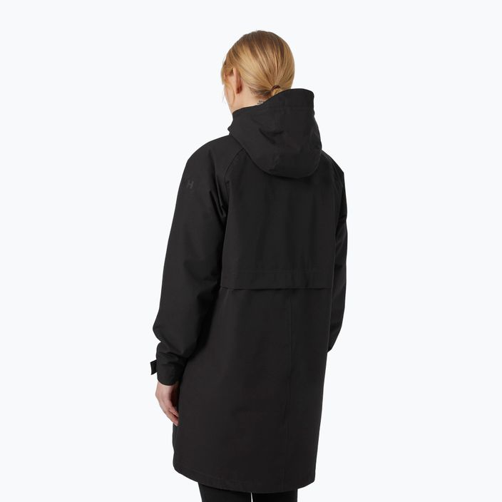 Płaszcz zimowy damski Helly Hansen Mono Material Insulated Rain Coat black 2